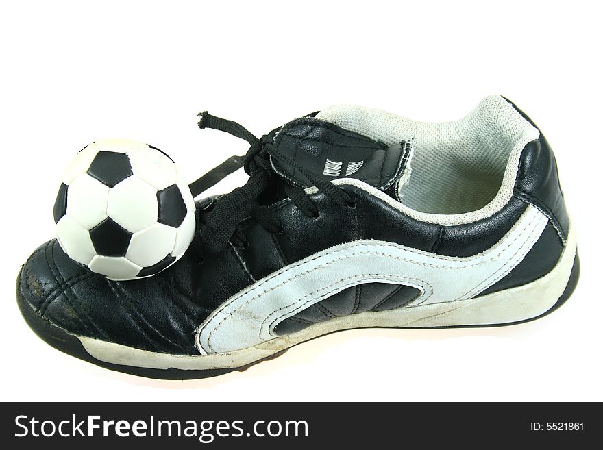 Kids Soccer Footwear And Ball