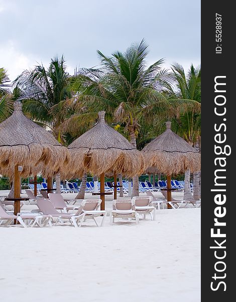 Tropical vacation destination - carribean beach. Tropical vacation destination - carribean beach