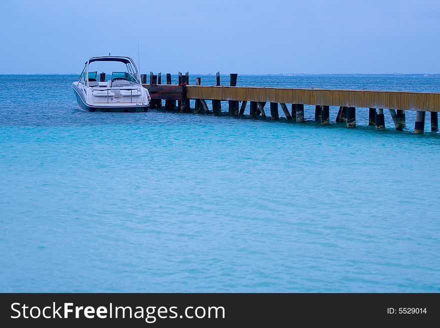 Boating in the tropics - motor boat