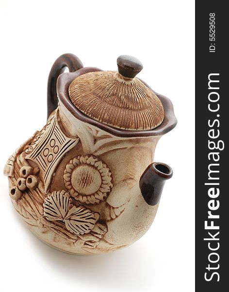 Pottery. Manual work of the Ukrainian handicraftsmen