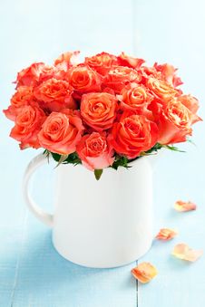 Bouquet Of Roses Stock Photo Bouquet Of Roses Stock Photo