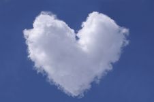 Heart From Clouds Royalty Free Stock Images Heart From Clouds Royalty Free Stock Images