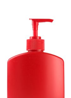 Red Soap Bottle Stock Images Red Soap Bottle Stock Images