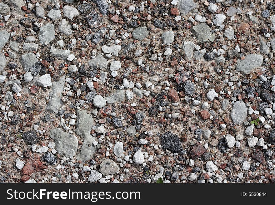 Small stones texture - natural background