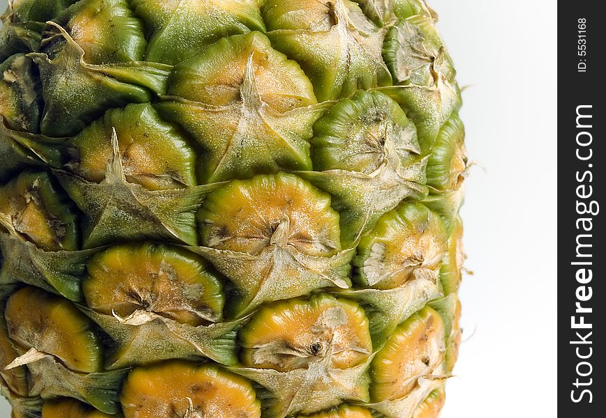 Pineapple detail texture macro closeup