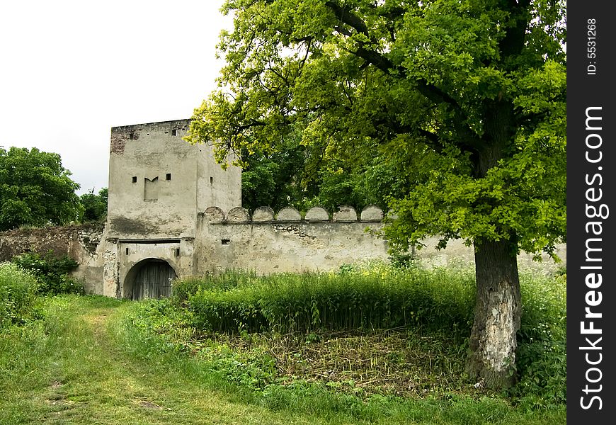 Rupea Fortress In Romania