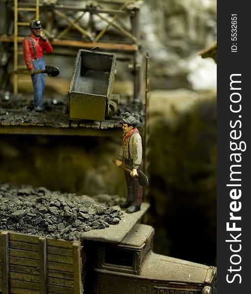 Workers Loading Coal