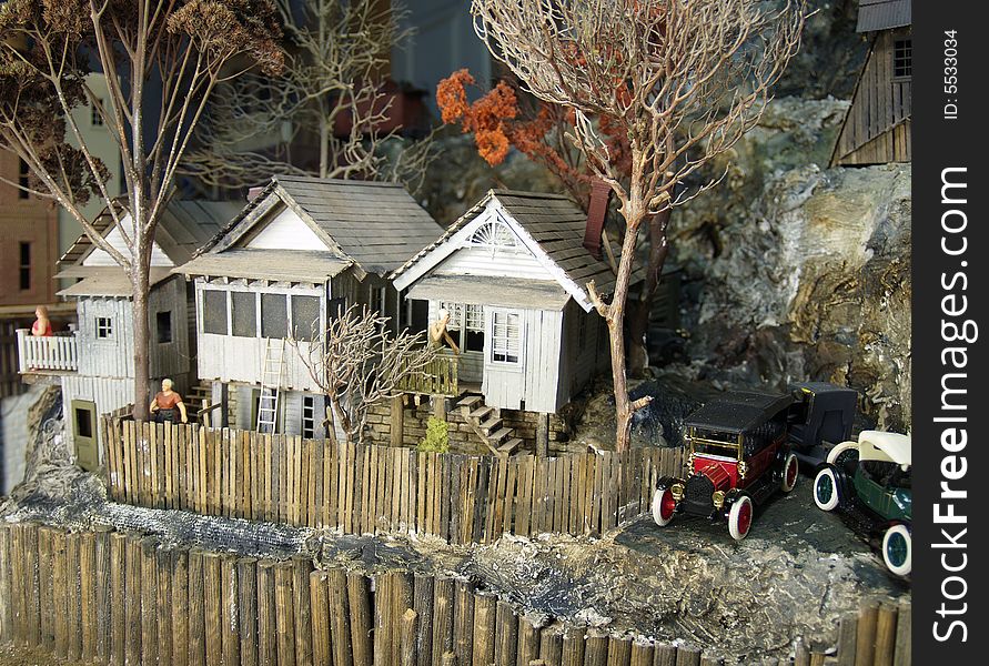 My Dad built this RR Board by board. The buildings, rock, trees, etc. Fine Detail. He was one of the best. I miss him dearly. You would be hard pressed to find any better model rail road photos on the internet including the high dollar sites. My Dad built this RR Board by board. The buildings, rock, trees, etc. Fine Detail. He was one of the best. I miss him dearly. You would be hard pressed to find any better model rail road photos on the internet including the high dollar sites.