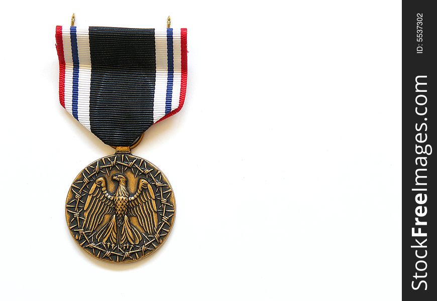 Prisoner of the  war medal. Prisoner of the  war medal