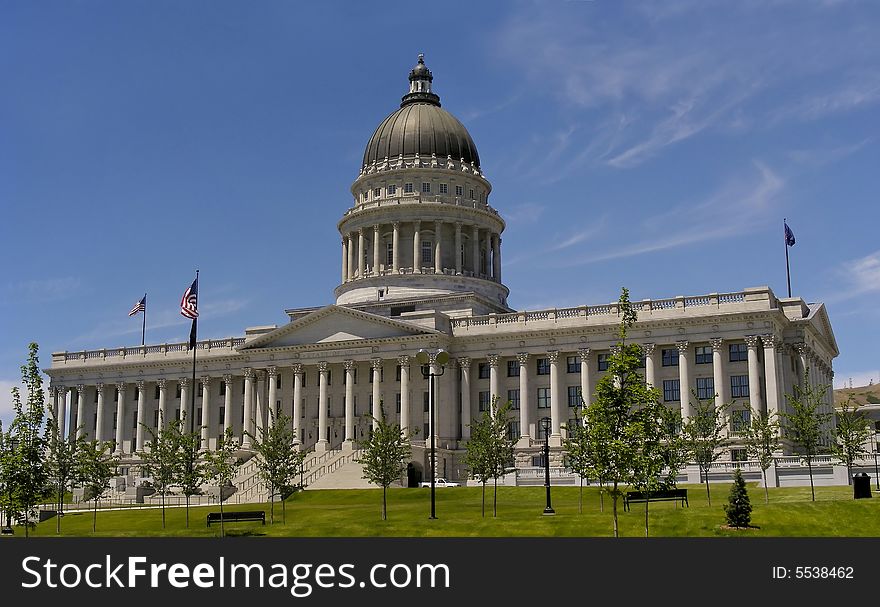 Very elegant looking - the Utah State House, Salt Lake City.