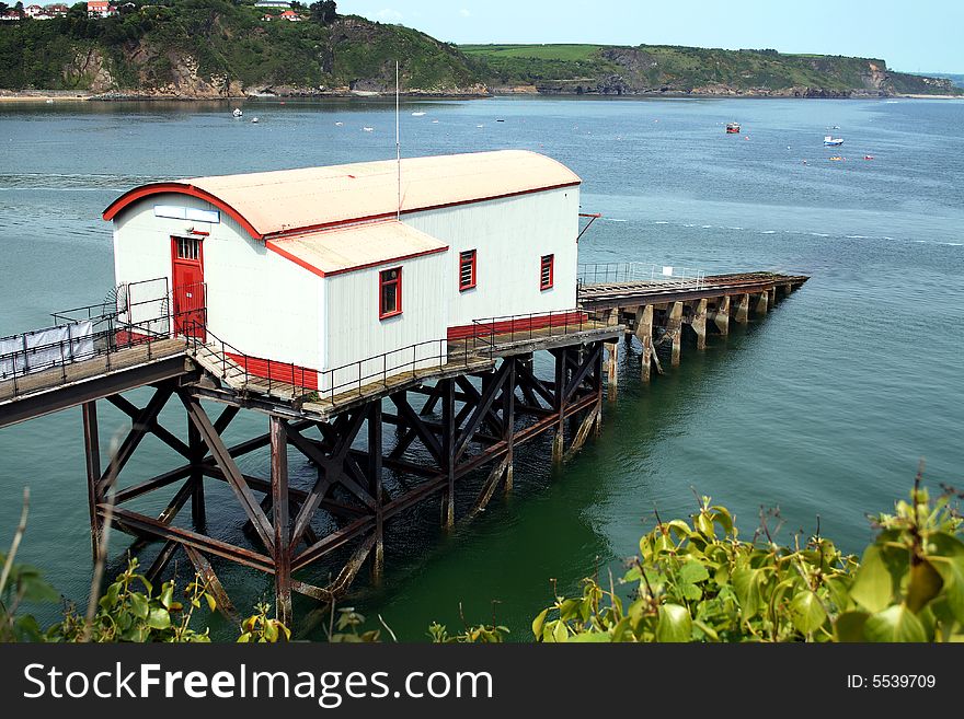 Old Lifeboat Station at Tenby Wales