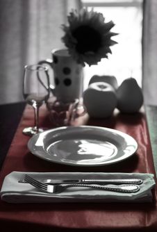Modern Table Setting Stock Images Modern Table Setting Stock Images