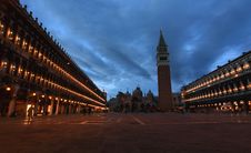 The San Marco Plaza Venice Royalty Free Stock Photo