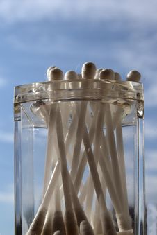 Cotton Wool Sticks Royalty Free Stock Image Cotton Wool Sticks Royalty Free Stock Image