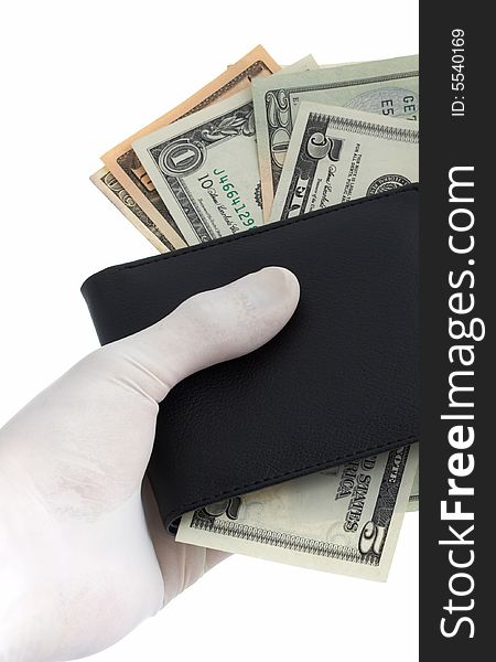 Holding A Wallet