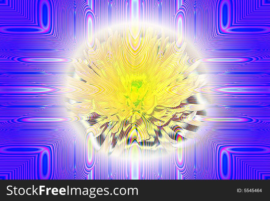 Fantasy with varicoloured texture in the manner of background abstract scene