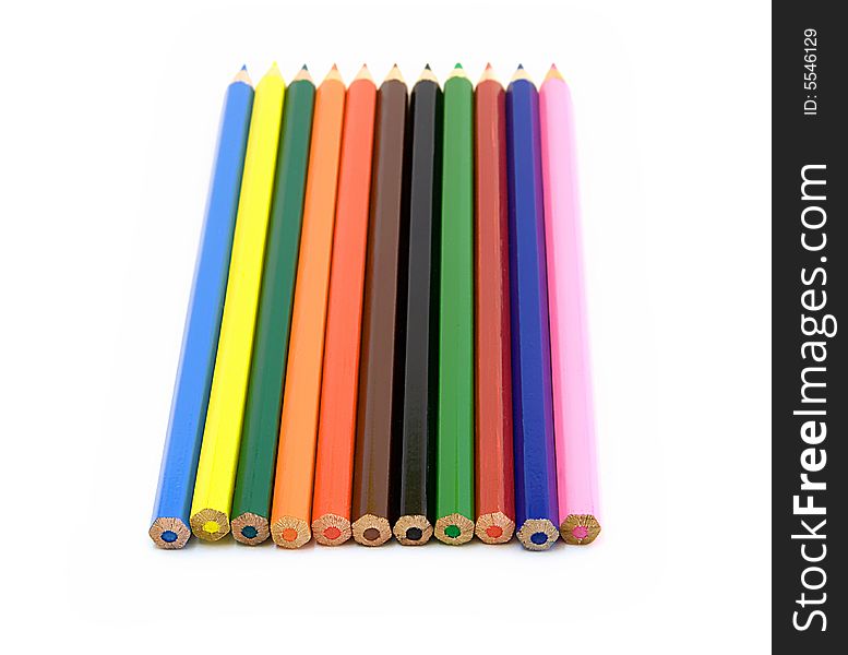 Lot of color pencils