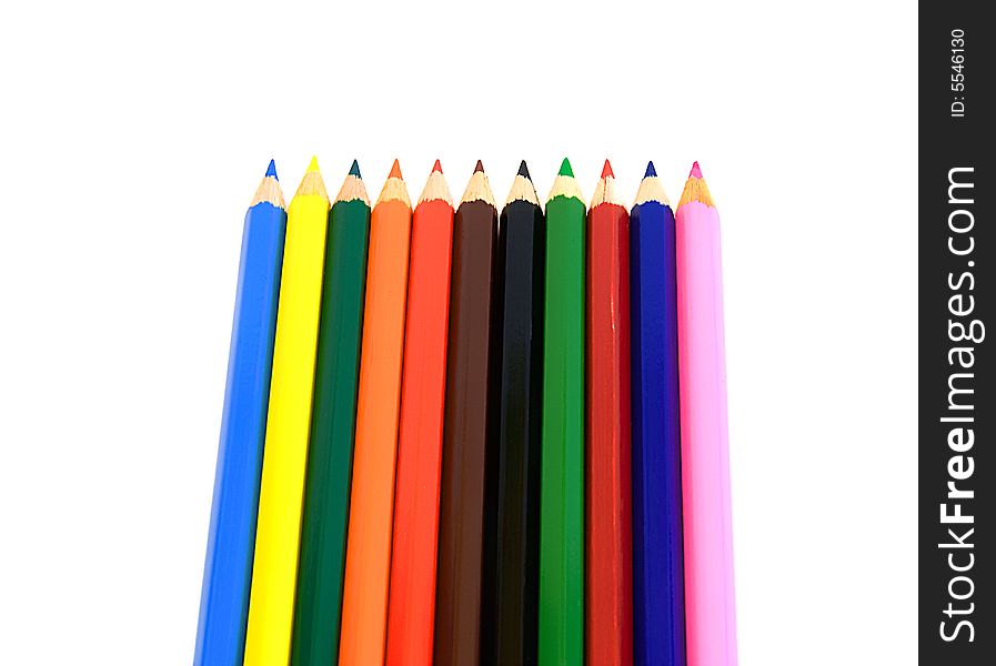 Lot of color pencils