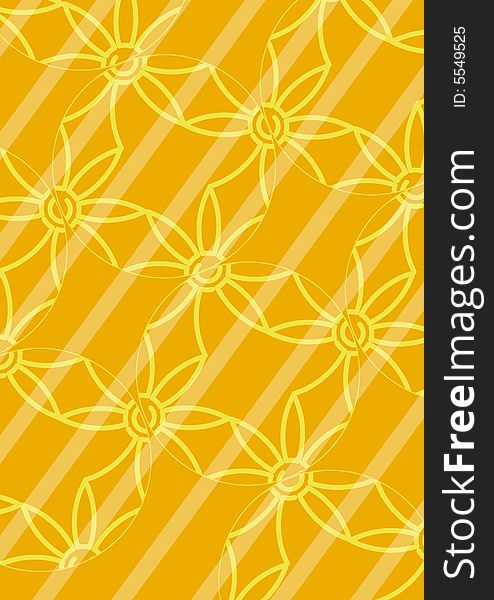 Abstract florel circle design background. Abstract florel circle design background