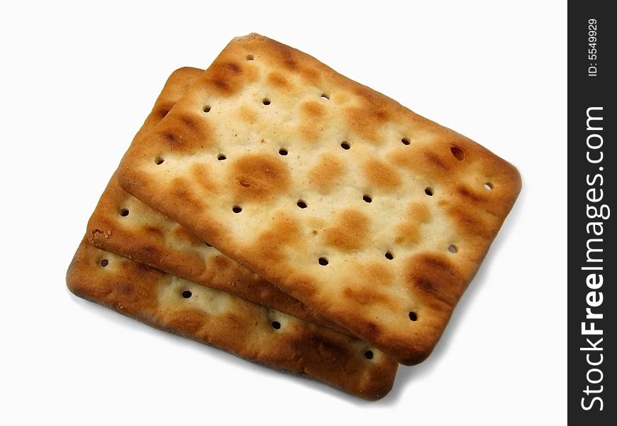 An isolated crackers cookies image. An isolated crackers cookies image.