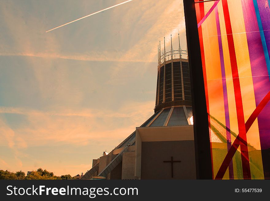 Metropolitan cathedral of christ the king Liverpool. Metropolitan cathedral of christ the king Liverpool