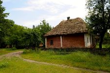 The Folk Ukrainian House Royalty Free Stock Photo The Folk Ukrainian House Royalty Free Stock Photo
