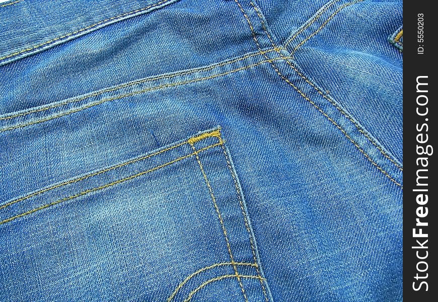 Texture image of blue Jeans. Texture image of blue Jeans.