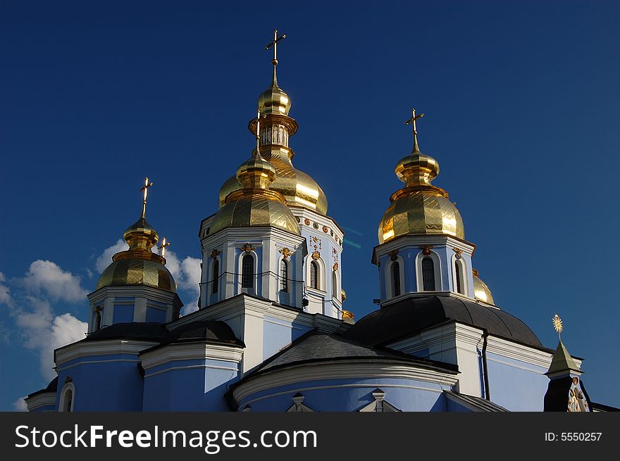 Famous historical landmark in Kiev, Ukraine. Famous historical landmark in Kiev, Ukraine