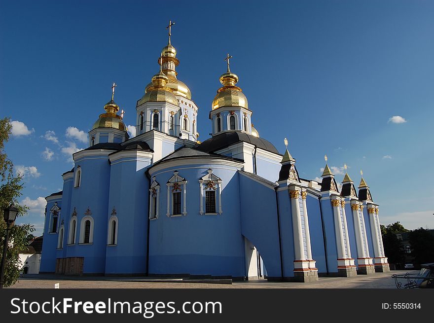 Saint Michael S Golden-Domed Cathedral In Kiev