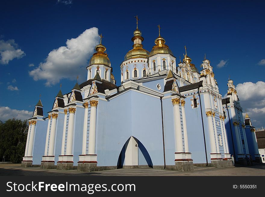 Famous historical landmark in Kiev, Ukraine. Famous historical landmark in Kiev, Ukraine
