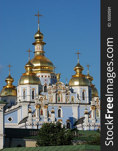 Famous historical landmark in Kiev, Ukraine. Famous historical landmark in Kiev, Ukraine