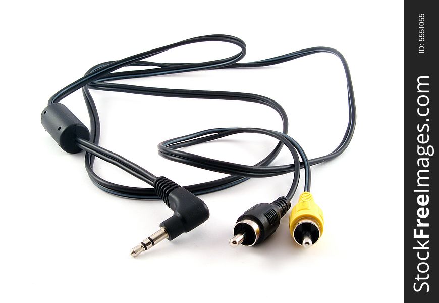Chinch cable jack connectors for audio or video connection