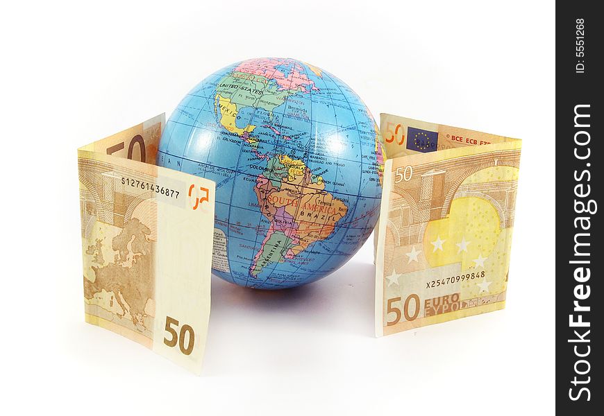 Euro Money Globe Planet