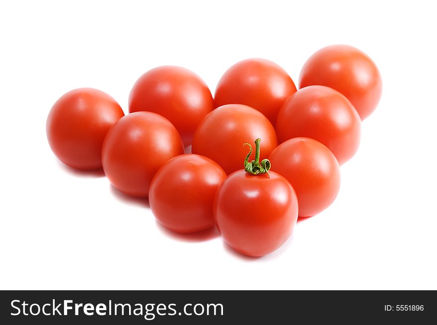 Tomato isolated on white background. Tomato isolated on white background