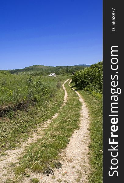 Winding road to school