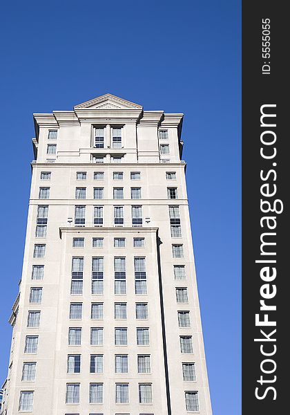 Traditional Concrete Office Tower