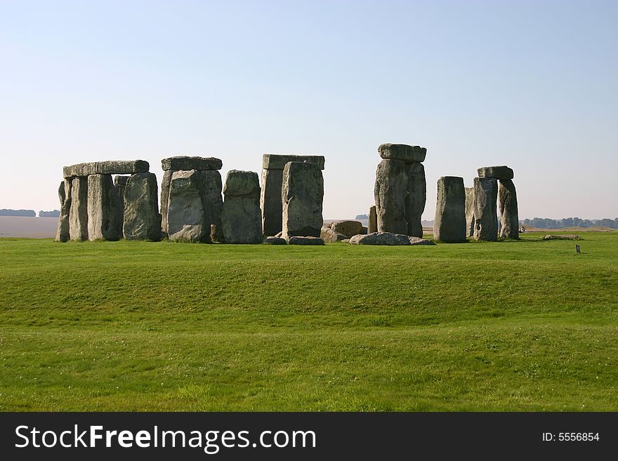 Classic image of megalitic Stonehenge