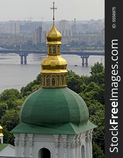 The view of Kiev, Ukraine