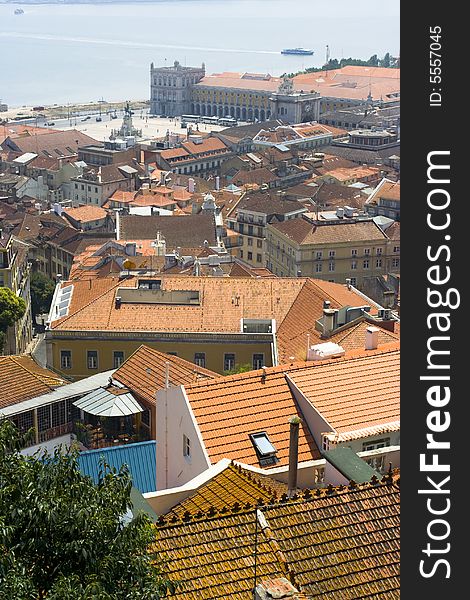 Roofs Of Lisbon