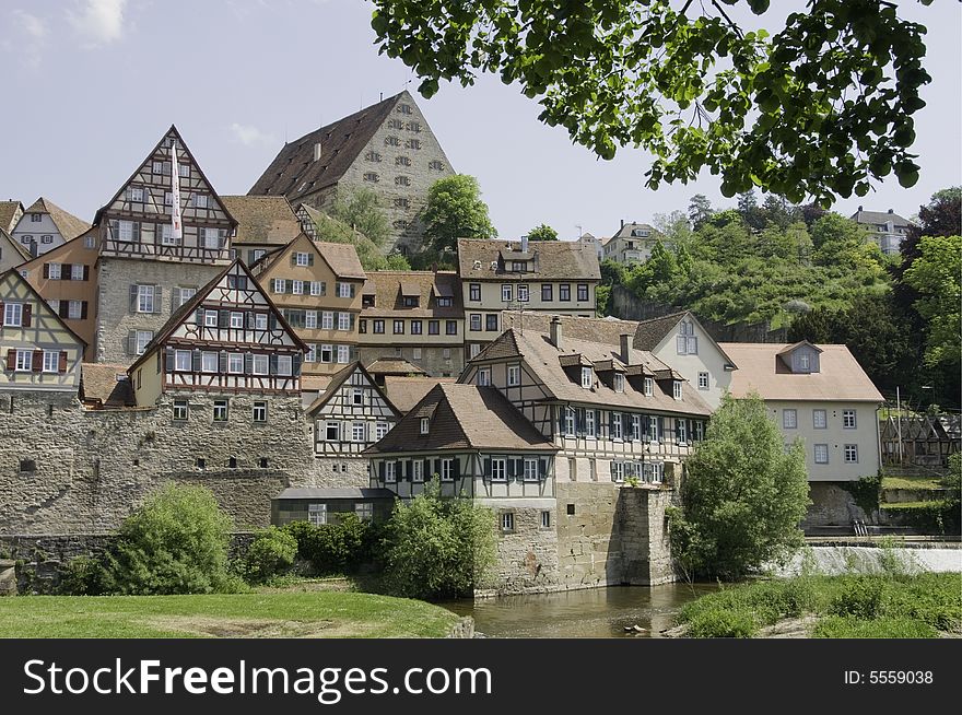 Schwaebisch Hall is one of the most beautiful medieval towns in the western part of Germany.