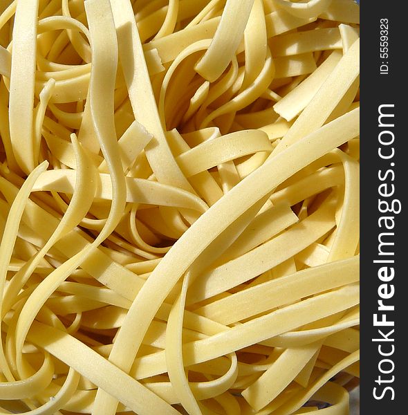 A close up photo of a set of stir fry noodles.