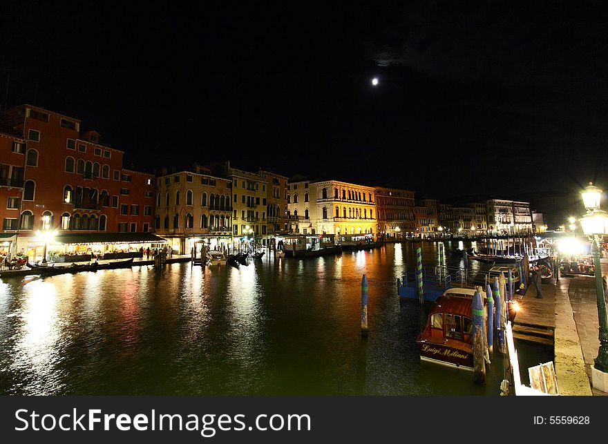 The Grand Canal in Venice