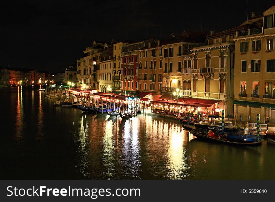 The Grand Canal In Venice