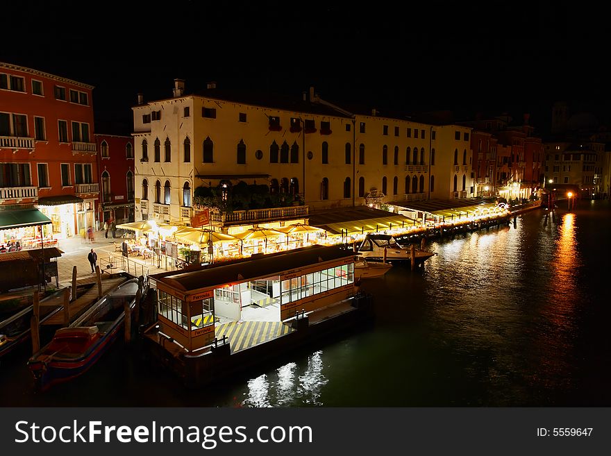 The Grand Canal In Venice