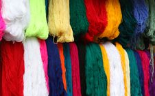 Colorful Yarn Stock Photography