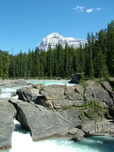 The Rockies - Glacial River 4 Royalty Free Stock Image The Rockies - Glacial River 4 Royalty Free Stock Image