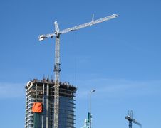 Construction Of A Tower Stock Photos Construction Of A Tower Stock Photos
