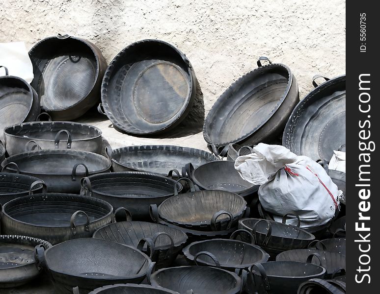 Recycled tires see new life as giant bowls