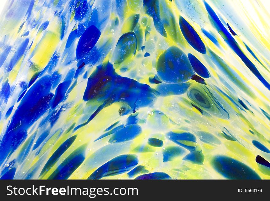 Abstract yellow and blue background. Abstract yellow and blue background