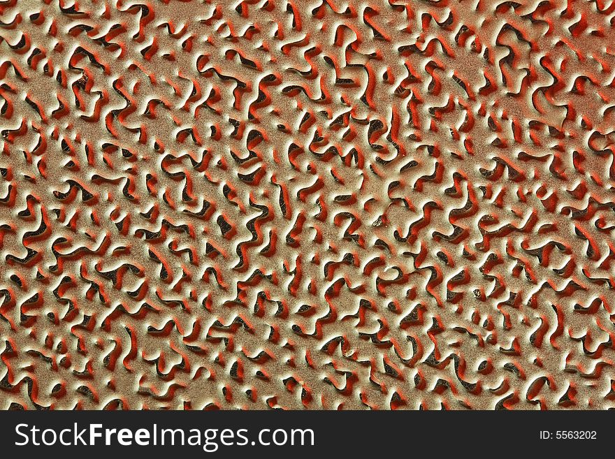 Abstract texture with red shadows - nailfile close-up. Abstract texture with red shadows - nailfile close-up